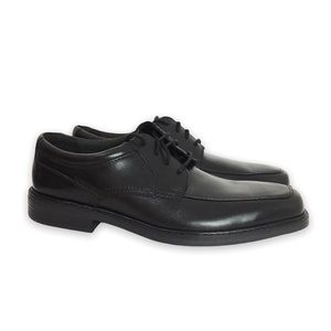 Men's Bostonian Ipswich Apron Black Leather Lace Up Dress Shoes Size 8.5 NEW